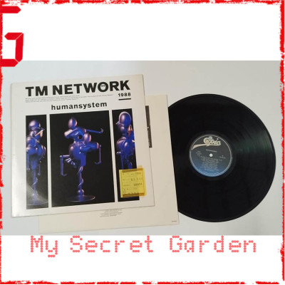 TM Network - Humansystem 1987 Japan Version Vinyl LP 小室哲哉 ***READY TO SHIP from Hong Kong***